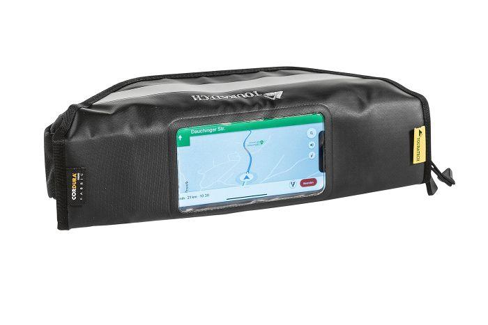 TOURATECH SMART HANDLEBAR BAG WITH CELL PHONE WINDOW