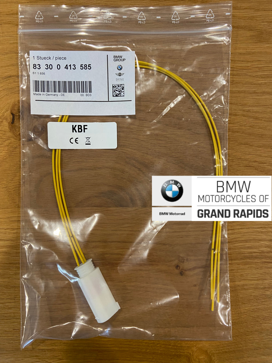 BMW 3-PIN ACCESSORY HARNESS GPS WIRE ZUMO NAVIGATOR TOM TOM