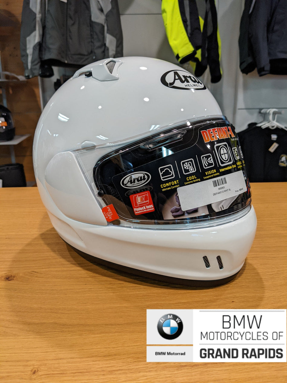 Arai Motorcycle Helmet Defiant-X White