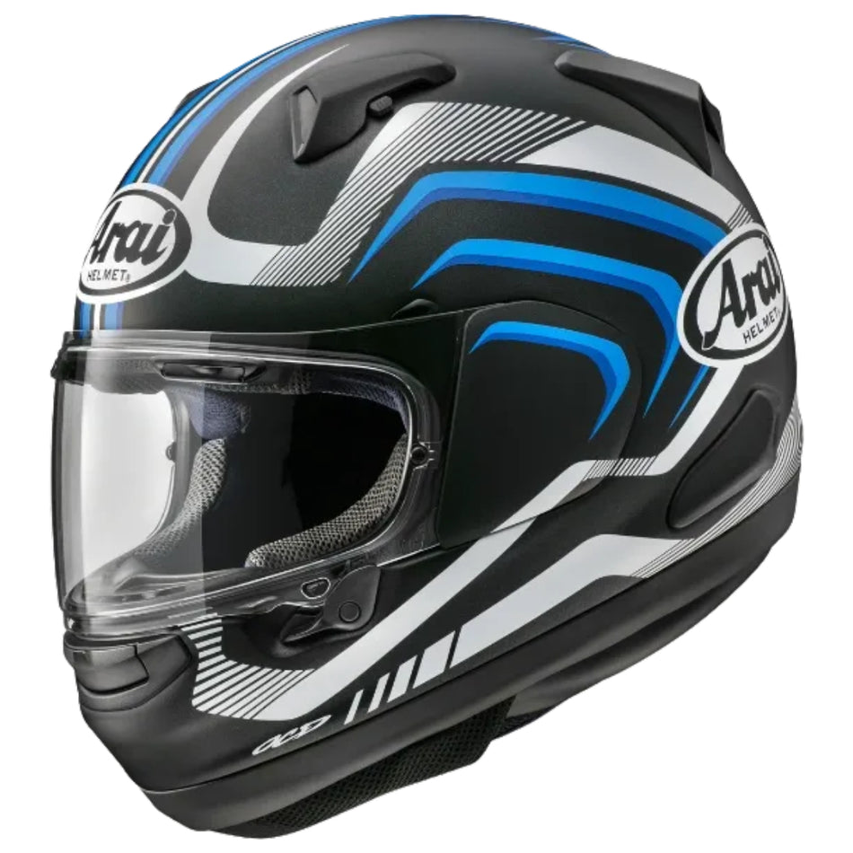 Arai Signet-X Shockwave — Shockwave - Blue Frost
