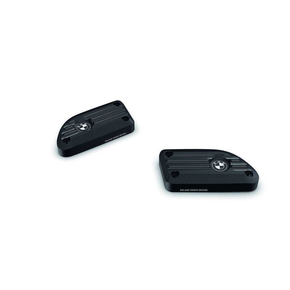 BMW Master Cylinder Covers 2-Tone Black R18 Models 2020-2024