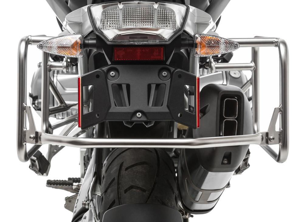 TOURATECH STAINLESS STEEL PANNIER RACKS, BMW R1250GS / ADV, R1200GS ...