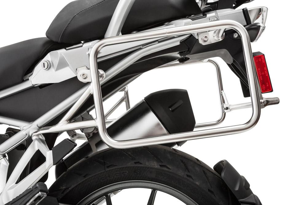 TOURATECH STAINLESS STEEL PANNIER RACKS, BMW R1250GS / ADV, R1200GS ...